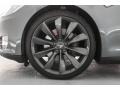 2014 Grey Metallic Tesla Model S P85D Performance  photo #8