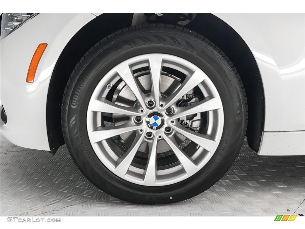 2018 3 Series 320i Sedan - Mineral White Metallic / Black photo #9