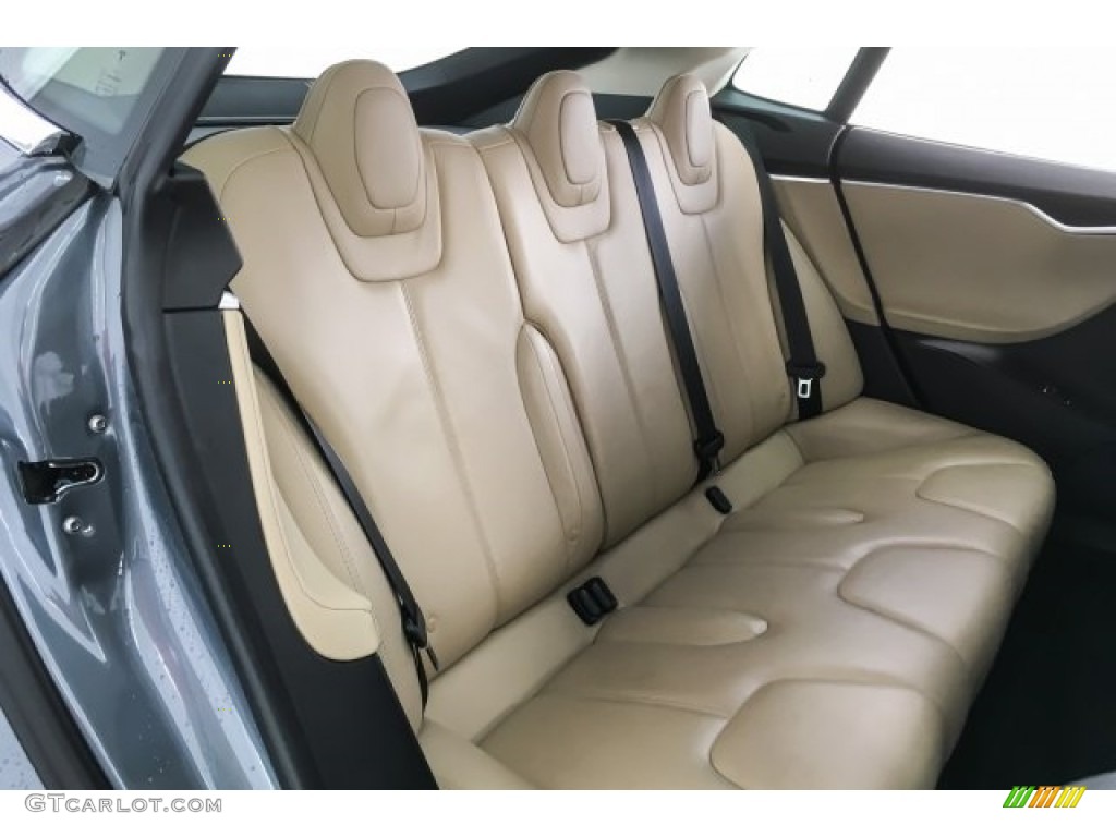 2014 Tesla Model S P85D Performance Rear Seat Photo #126083475