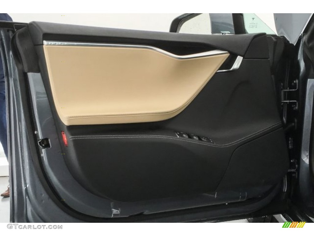 2014 Tesla Model S P85D Performance Door Panel Photos