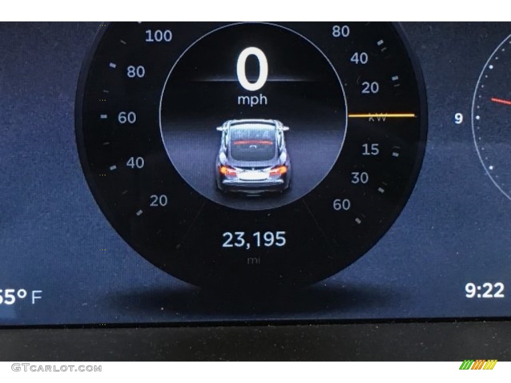 2014 Model S P85D Performance - Grey Metallic / Tan photo #33