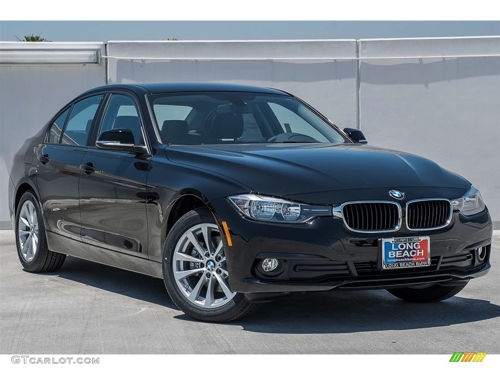 2018 3 Series 320i Sedan - Jet Black / Black photo #12