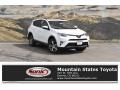 2018 Super White Toyota RAV4 XLE  photo #1