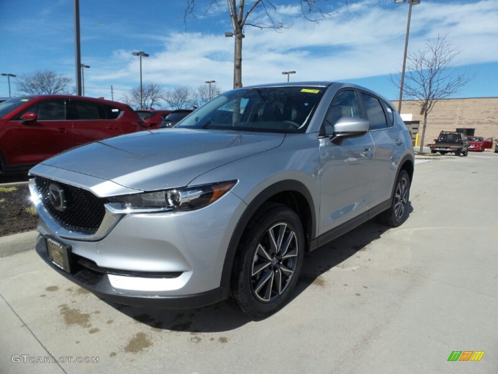 2018 CX-5 Touring AWD - Sonic Silver Metallic / Black photo #1