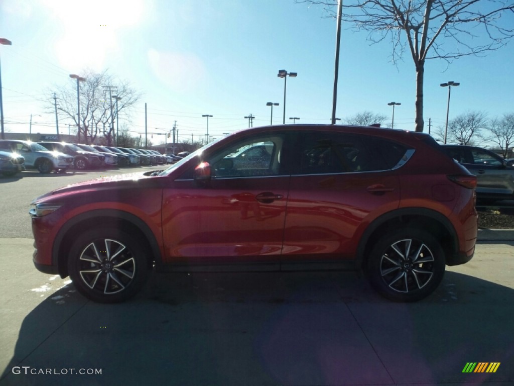 2018 CX-5 Grand Touring AWD - Soul Red Crystal Metallic / Parchment photo #2