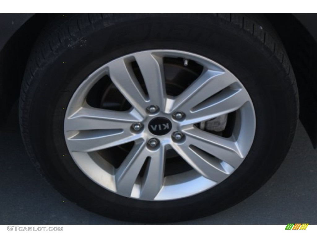 2017 Sportage LX AWD - Clear White / Black photo #12