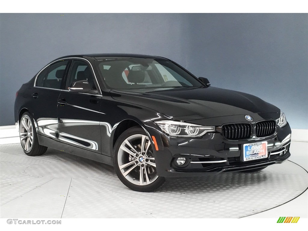 2018 3 Series 330i Sedan - Jet Black / Black photo #12