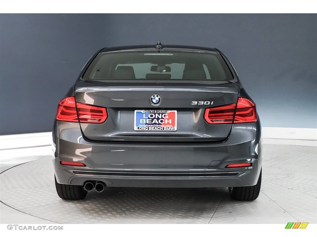 2018 3 Series 330i Sedan - Mineral Grey Metallic / Black photo #4