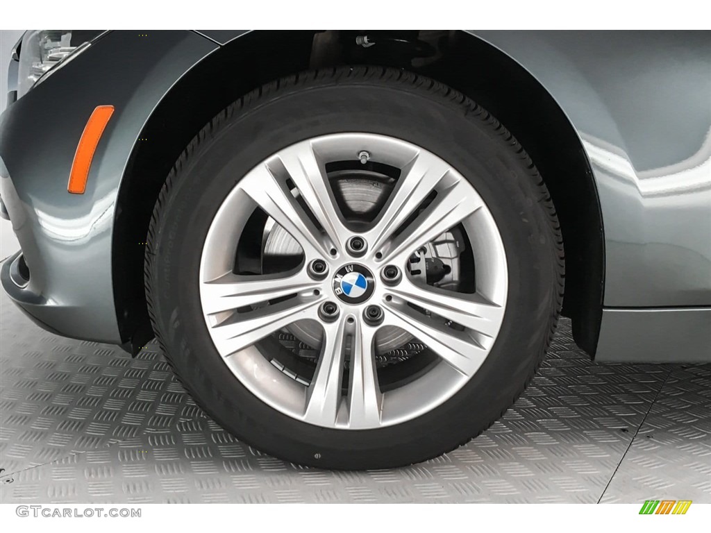 2018 3 Series 330i Sedan - Mineral Grey Metallic / Black photo #9