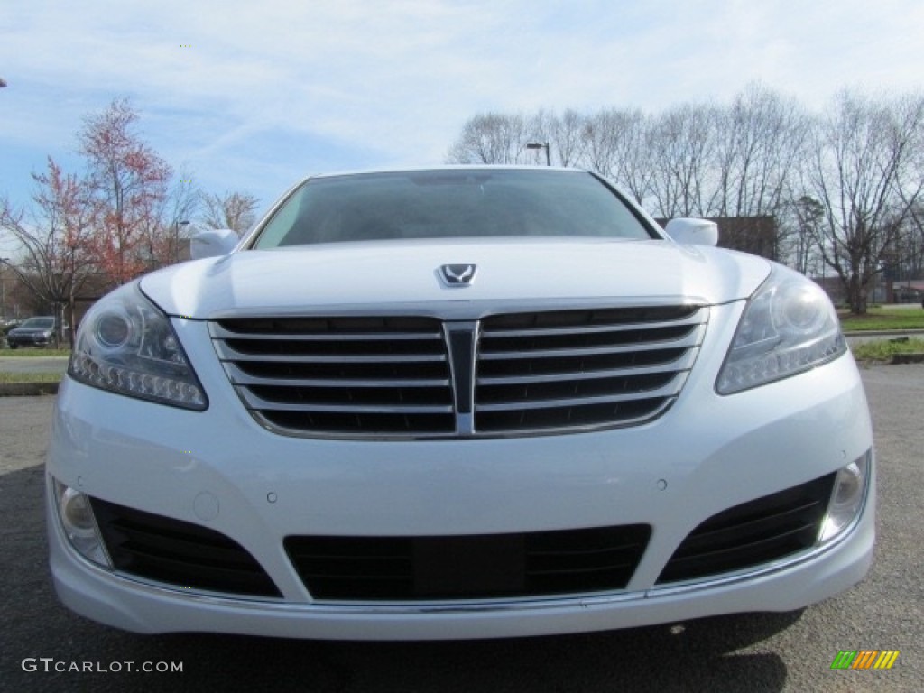 2014 Equus Signature - Casablanca White / Saddle photo #4
