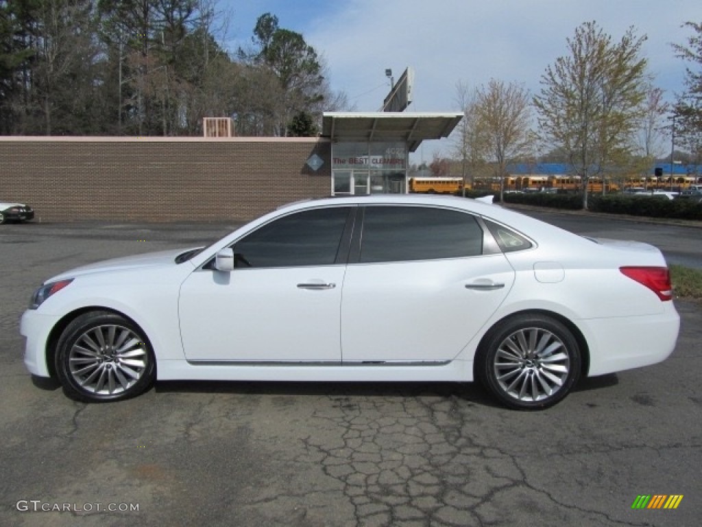 2014 Equus Signature - Casablanca White / Saddle photo #7