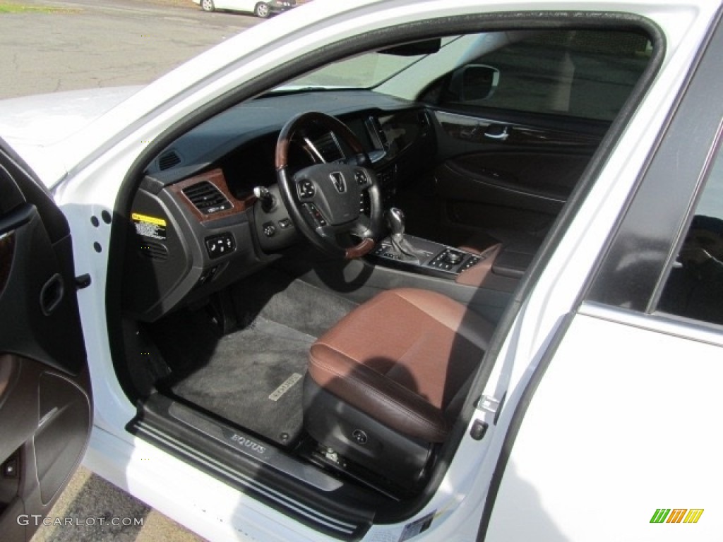 2014 Equus Signature - Casablanca White / Saddle photo #17