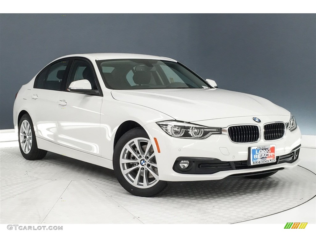 2018 3 Series 320i Sedan - Alpine White / Black photo #12