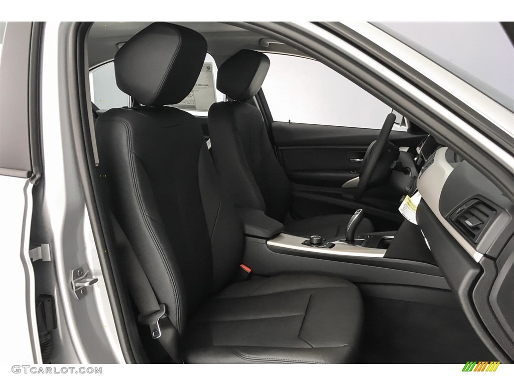2018 3 Series 320i Sedan - Glacier Silver Metallic / Black photo #2