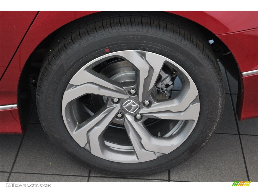 2018 Accord EX-L Sedan - Radiant Red Metallic / Ivory photo #13