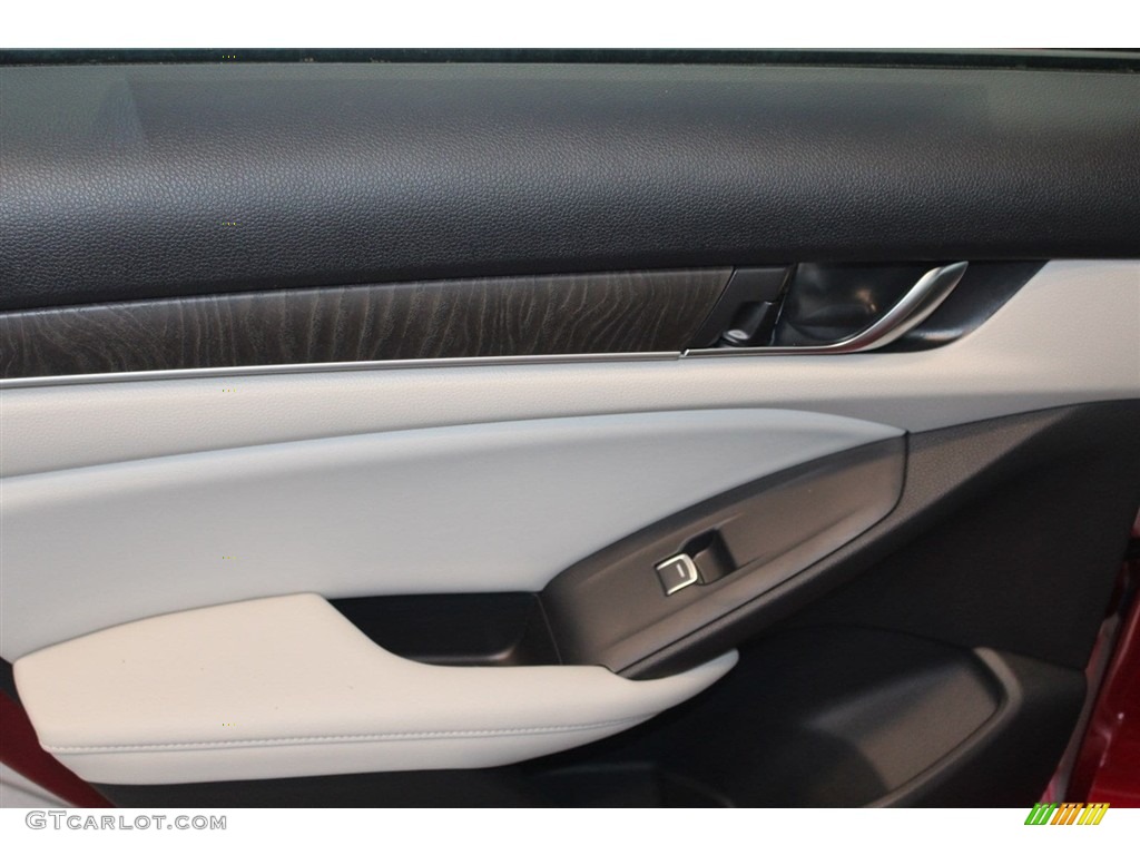 2018 Accord EX-L Sedan - Radiant Red Metallic / Ivory photo #33
