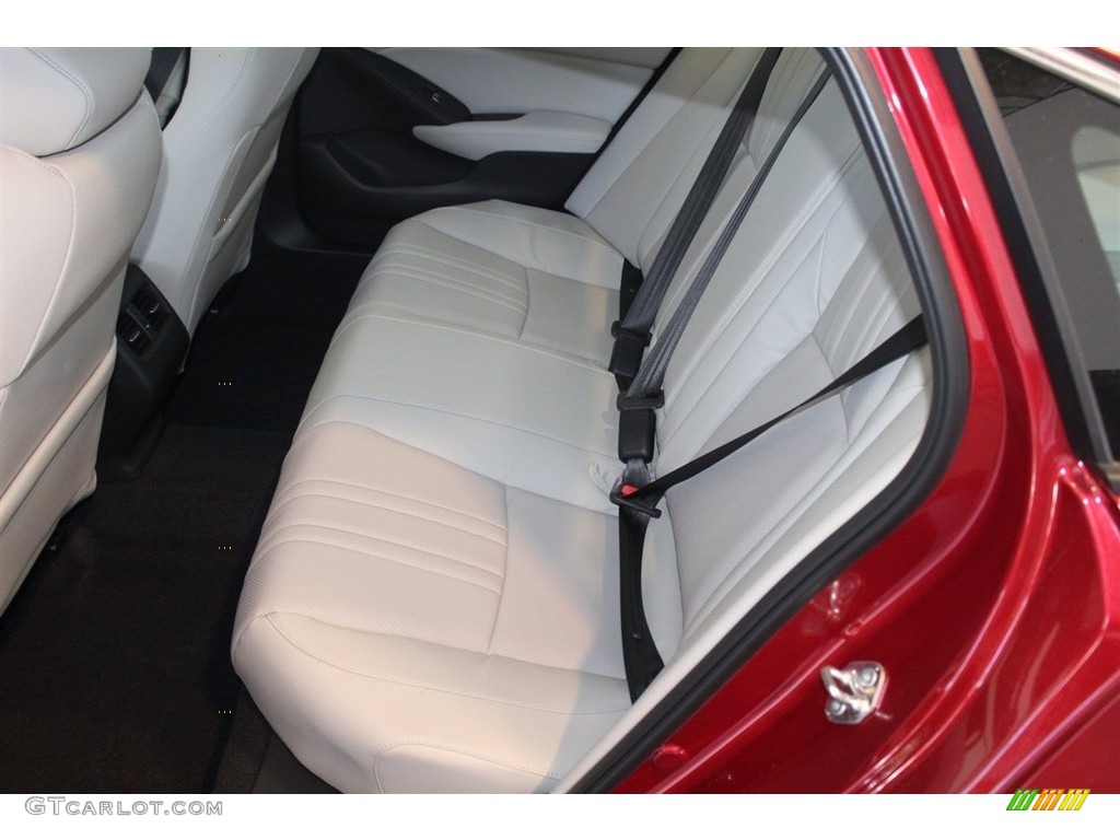 2018 Accord EX-L Sedan - Radiant Red Metallic / Ivory photo #34