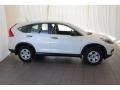 2015 White Diamond Pearl Honda CR-V LX AWD  photo #3