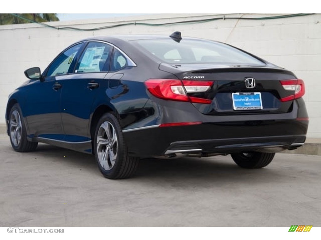 2018 Accord EX Sedan - Crystal Black Pearl / Black photo #2