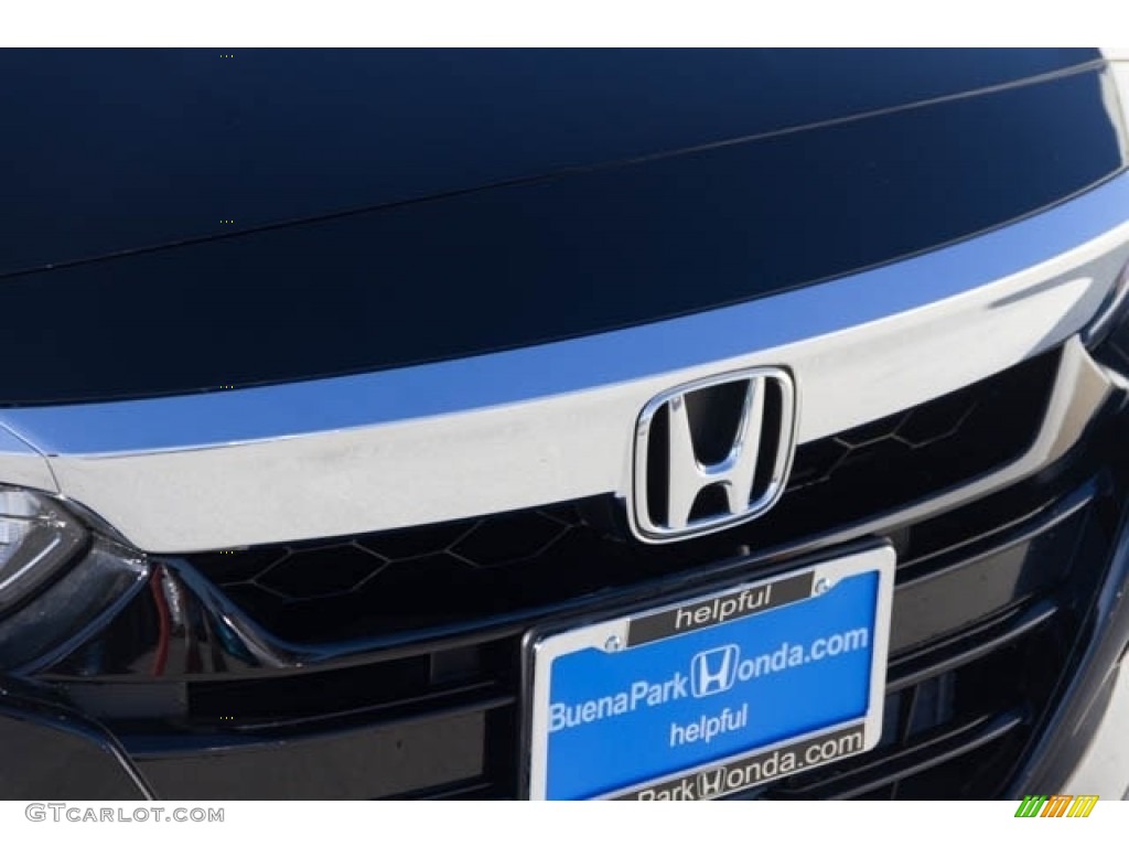 2018 Accord EX Sedan - Crystal Black Pearl / Black photo #4