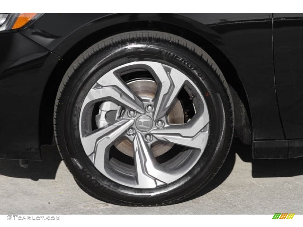 2018 Accord EX Sedan - Crystal Black Pearl / Black photo #13