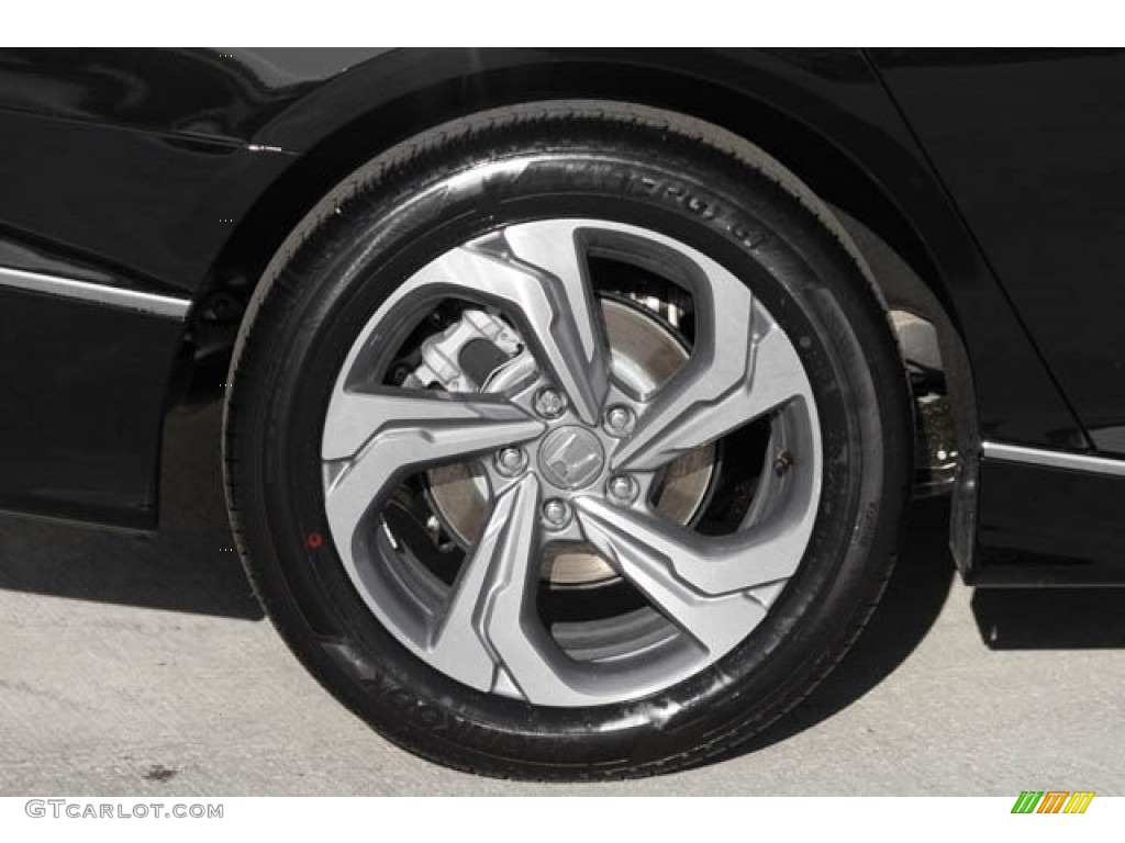2018 Accord EX Sedan - Crystal Black Pearl / Black photo #14