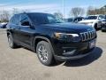 Diamond Black Crystal Pearl 2019 Jeep Cherokee Latitude Plus 4x4 Exterior