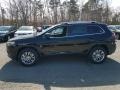 2019 Diamond Black Crystal Pearl Jeep Cherokee Latitude Plus 4x4  photo #3