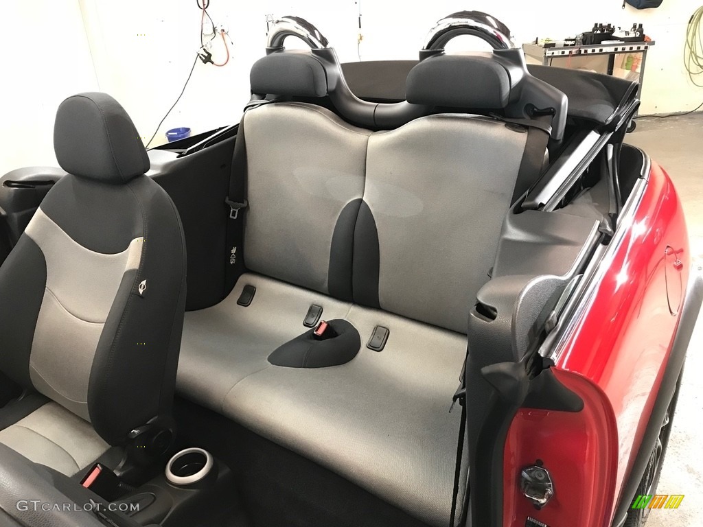 2007 Cooper S John Cooper Works Convertible - Chili Red / Grey/Carbon Black photo #14