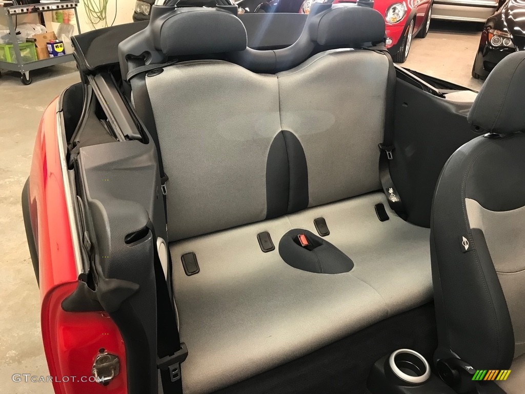 2007 Cooper S John Cooper Works Convertible - Chili Red / Grey/Carbon Black photo #15