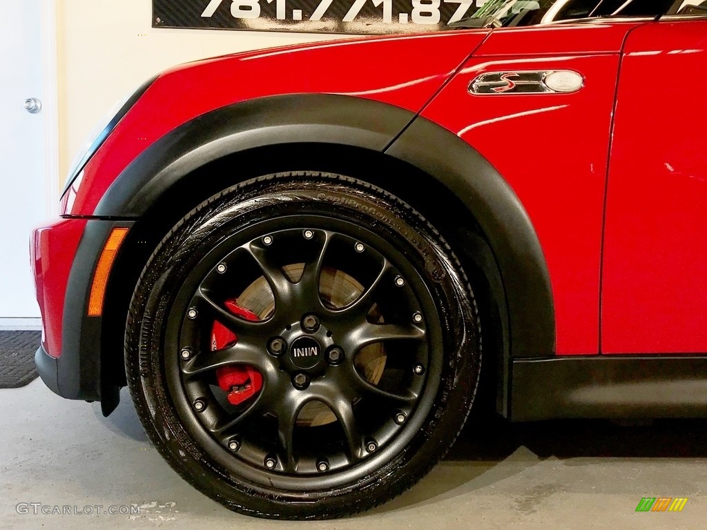 2007 Cooper S John Cooper Works Convertible - Chili Red / Grey/Carbon Black photo #30