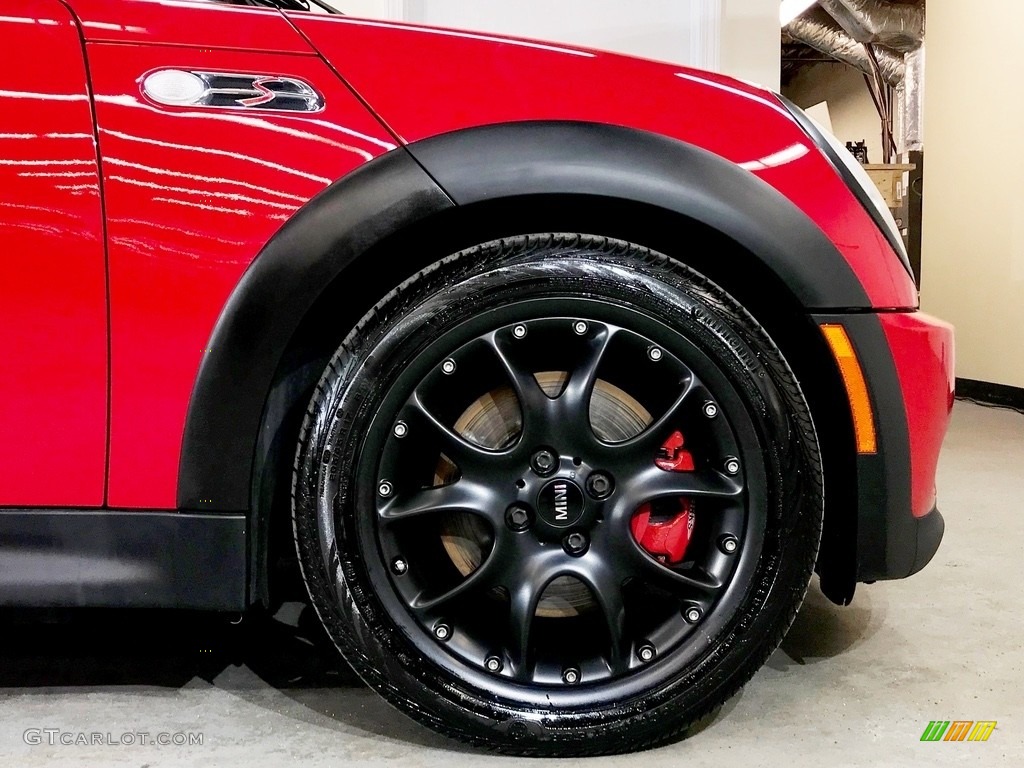 2007 Cooper S John Cooper Works Convertible - Chili Red / Grey/Carbon Black photo #31