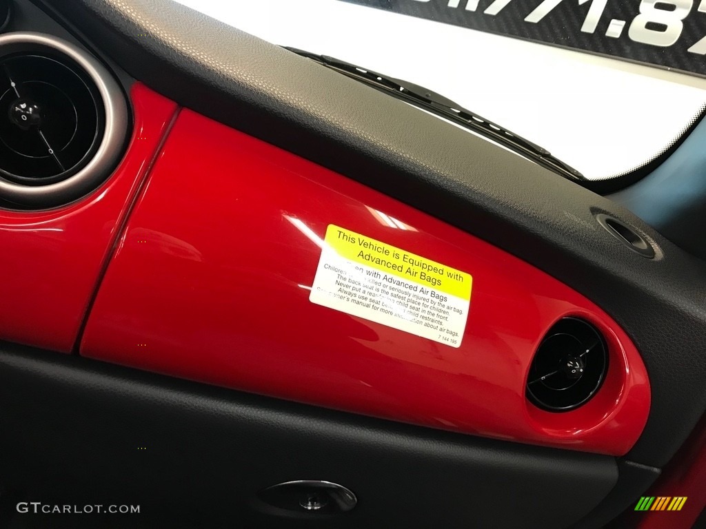 2007 Cooper S John Cooper Works Convertible - Chili Red / Grey/Carbon Black photo #52