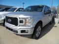 2018 Ingot Silver Ford F150 STX SuperCrew 4x4  photo #1