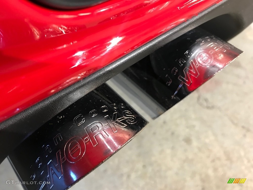 2007 Cooper S John Cooper Works Convertible - Chili Red / Grey/Carbon Black photo #88