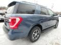 2018 Blue Ford Expedition XLT 4x4  photo #3