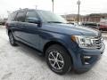 2018 Blue Ford Expedition XLT 4x4  photo #9