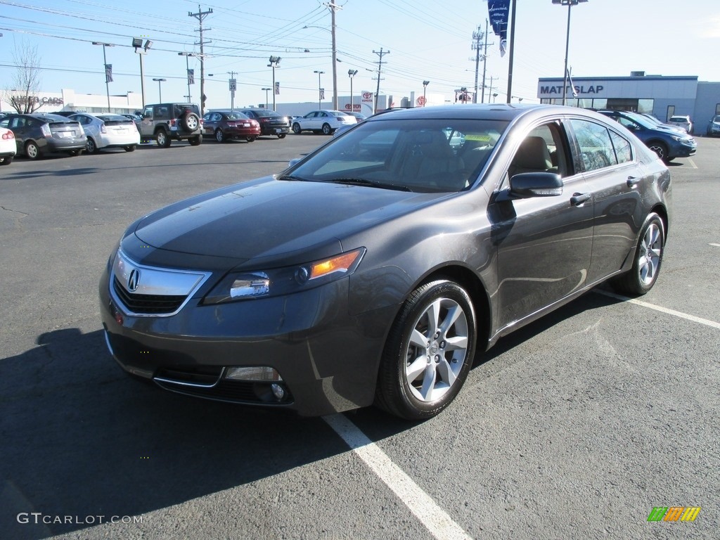 2012 TL 3.5 - Graphite Luster Metallic / Taupe photo #2