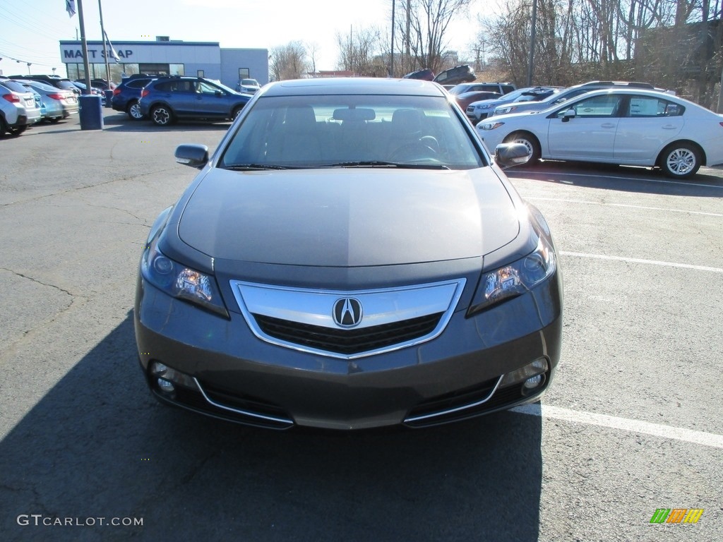 2012 TL 3.5 - Graphite Luster Metallic / Taupe photo #3