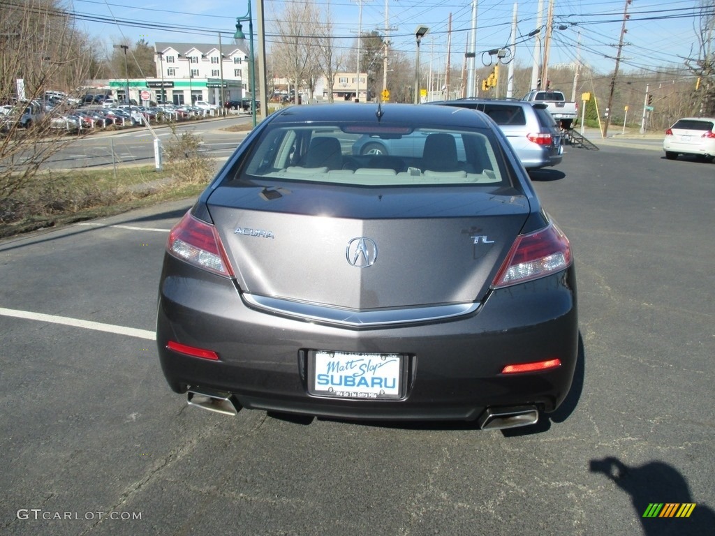 2012 TL 3.5 - Graphite Luster Metallic / Taupe photo #7