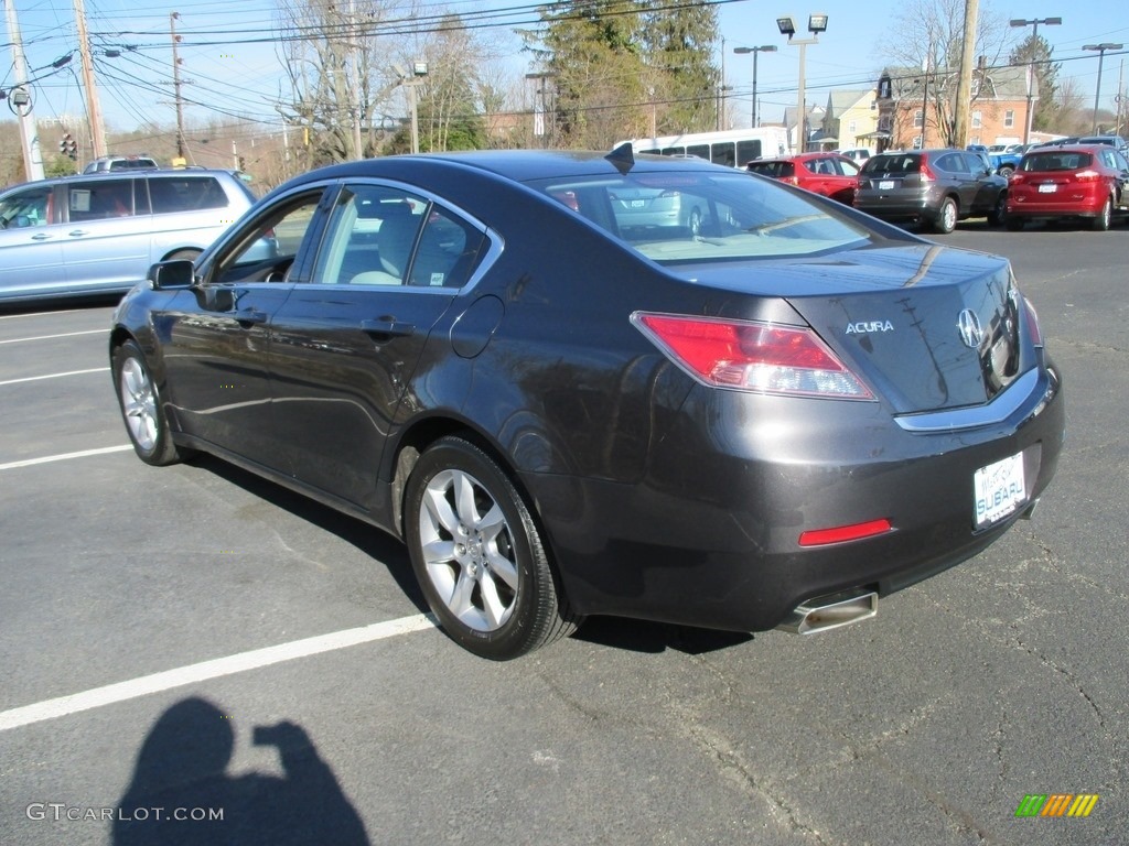 2012 TL 3.5 - Graphite Luster Metallic / Taupe photo #8