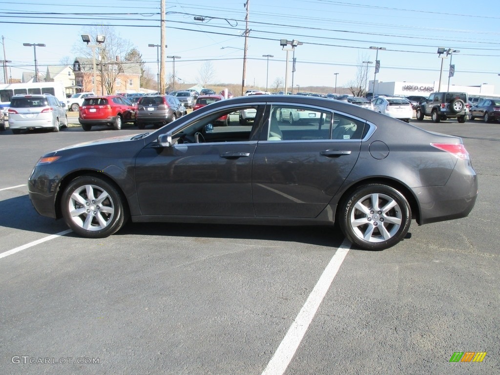2012 TL 3.5 - Graphite Luster Metallic / Taupe photo #9