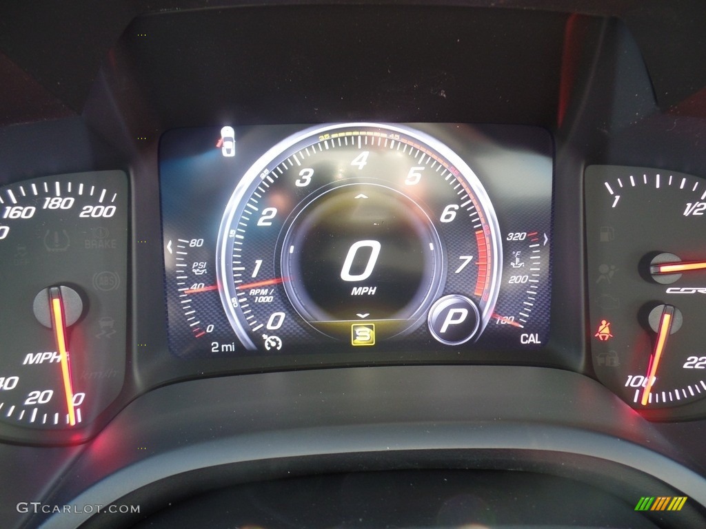 2019 Chevrolet Corvette Stingray Convertible Gauges Photo #126105599