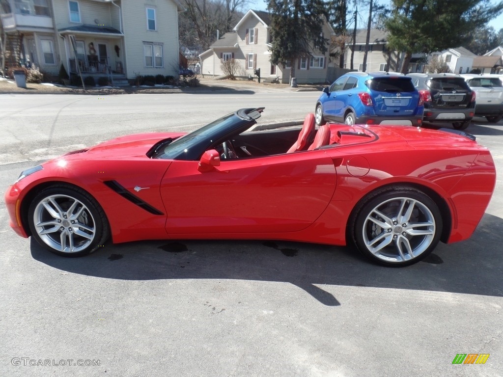 Torch Red 2019 Chevrolet Corvette Stingray Convertible Exterior Photo #126106460