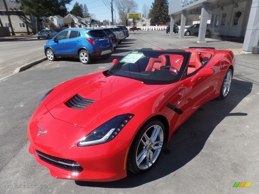 Torch Red 2019 Chevrolet Corvette Stingray Convertible Exterior Photo #126106595