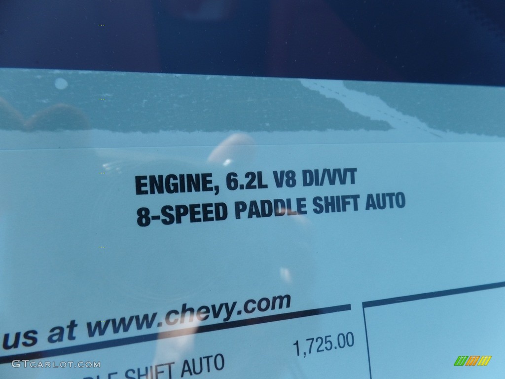 2019 Chevrolet Corvette Stingray Convertible Window Sticker Photo #126107291