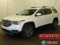 2018 White Frost Tricoat GMC Acadia SLT AWD  photo #1