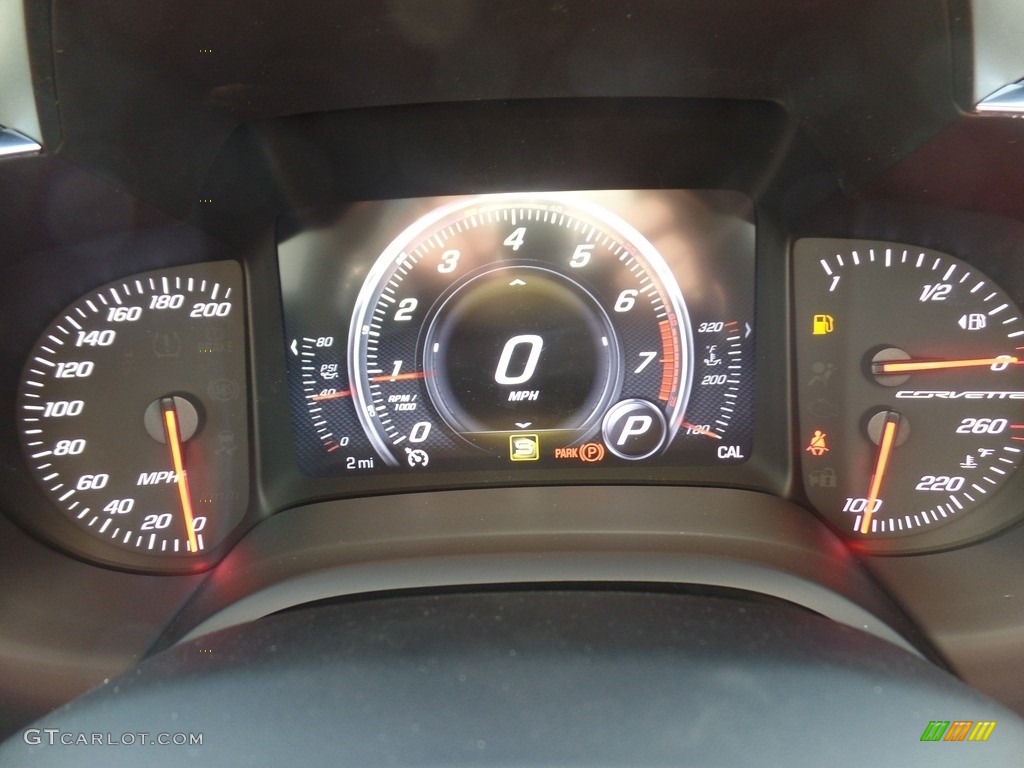 2019 Chevrolet Corvette Stingray Coupe Gauges Photo #126109205