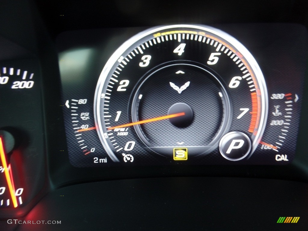 2019 Chevrolet Corvette Stingray Coupe Gauges Photo #126109448