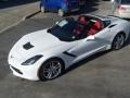 Arctic White 2019 Chevrolet Corvette Stingray Coupe Exterior